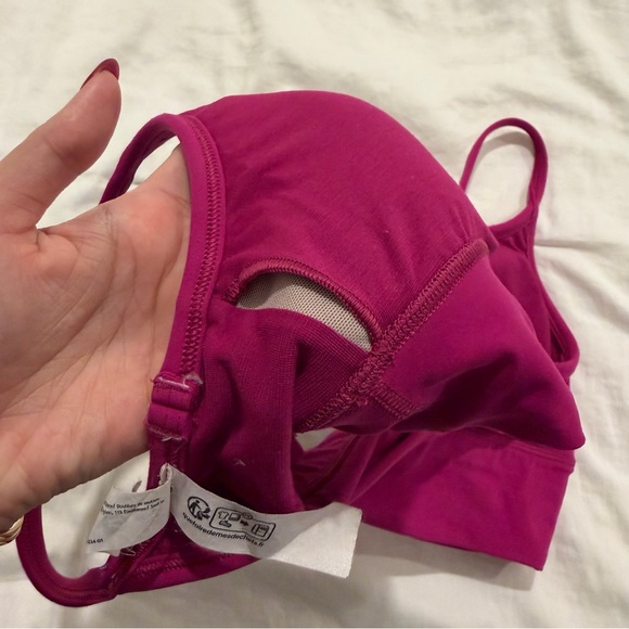 Lululemon Align Sweetheart Bra in Ripened Raspberry, Size 10/Medium - Picture 5 of 6